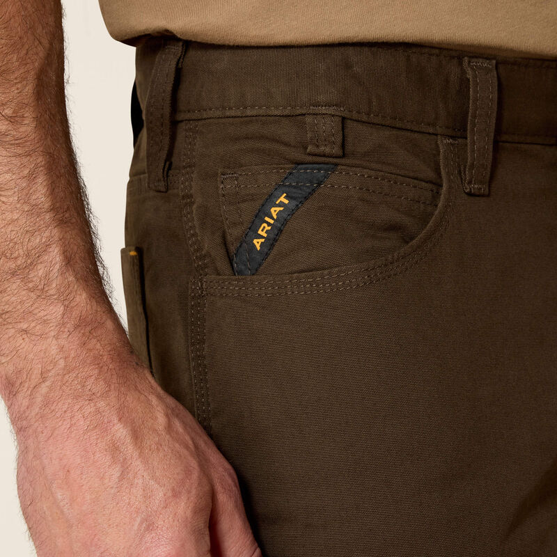 Rebar M4 Low Rise DuraStretch Made Tough Stackable Straight Leg Pant Image 4 of 5