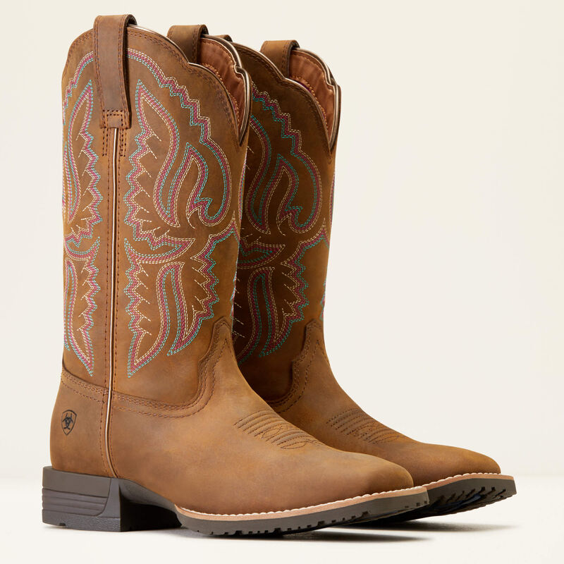 Hybrid Ranchwork Western Boot Pair