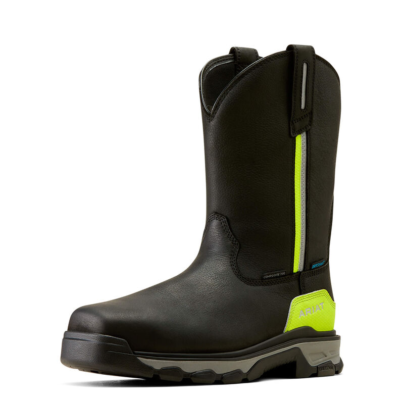 Intrepid Live Wire Waterproof Composite Toe Work Boot 3-4 Front