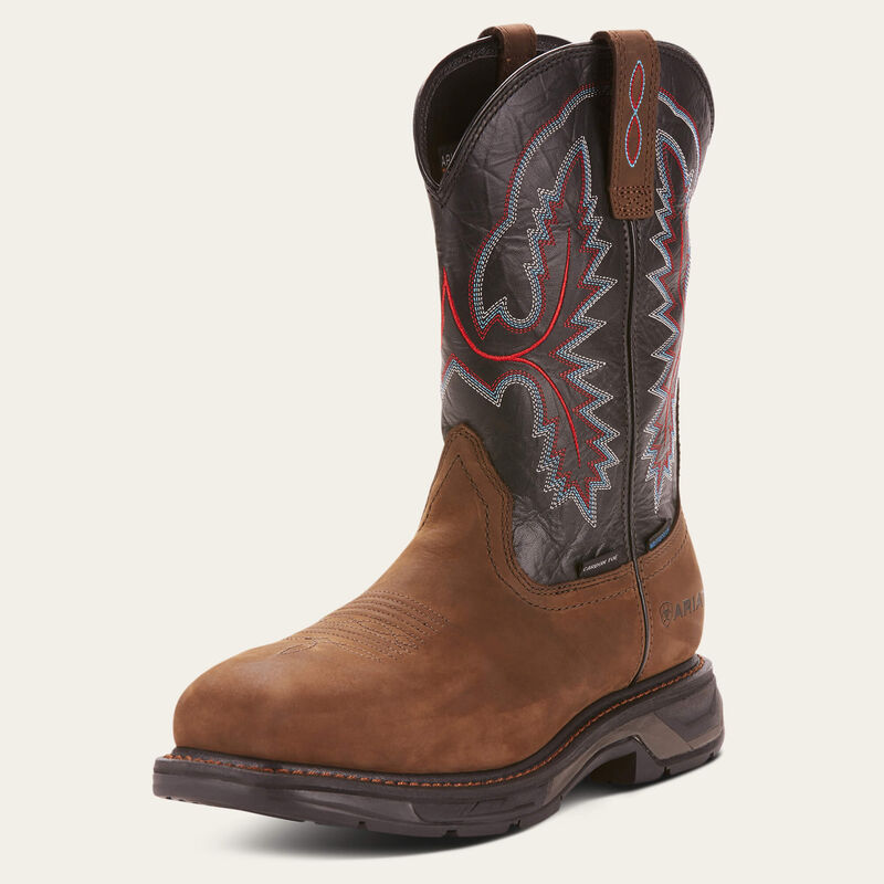 WorkHog XT Waterproof Carbon Toe Work Boot | Ariat Crew