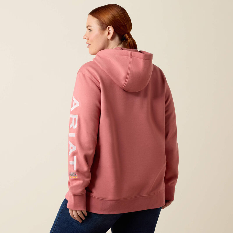 Rebar Workman Graphic Hoodie Back Plus