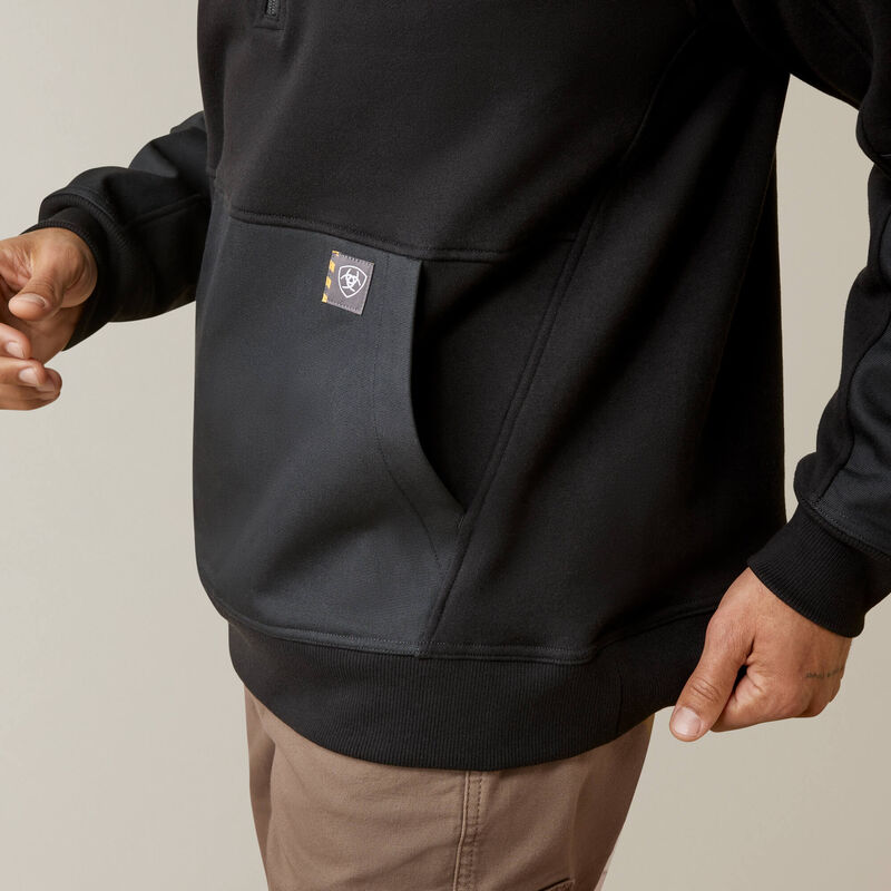 Rebar Workman Duracanvas 1/4 Zip Sweatshirt 01