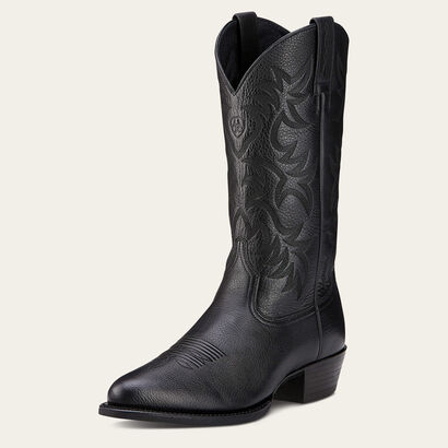 Heritage R Toe Western Boot 3-4 Front