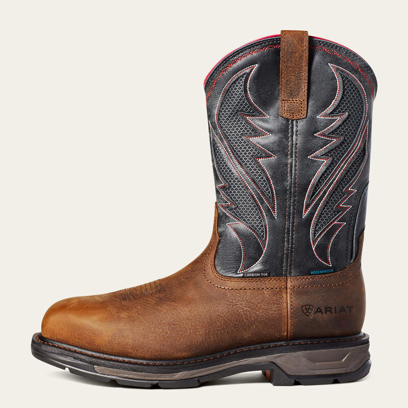 WorkHog XT VentTEK Waterproof Carbon Toe Work Boot Side