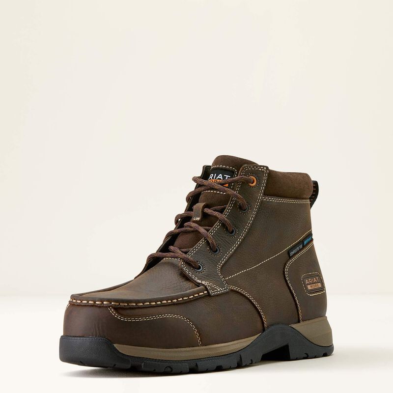 Edge Chukka 6" Waterproof Composite Toe Work Boot 3-4 Front