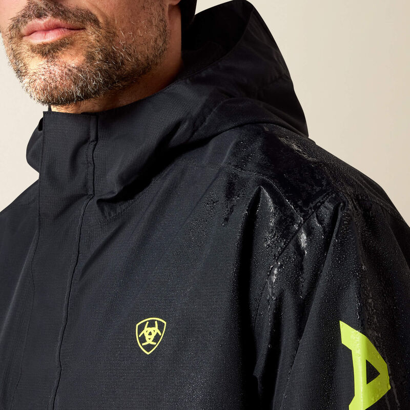 Rebar Stormshell Logo Waterproof Jacket 02