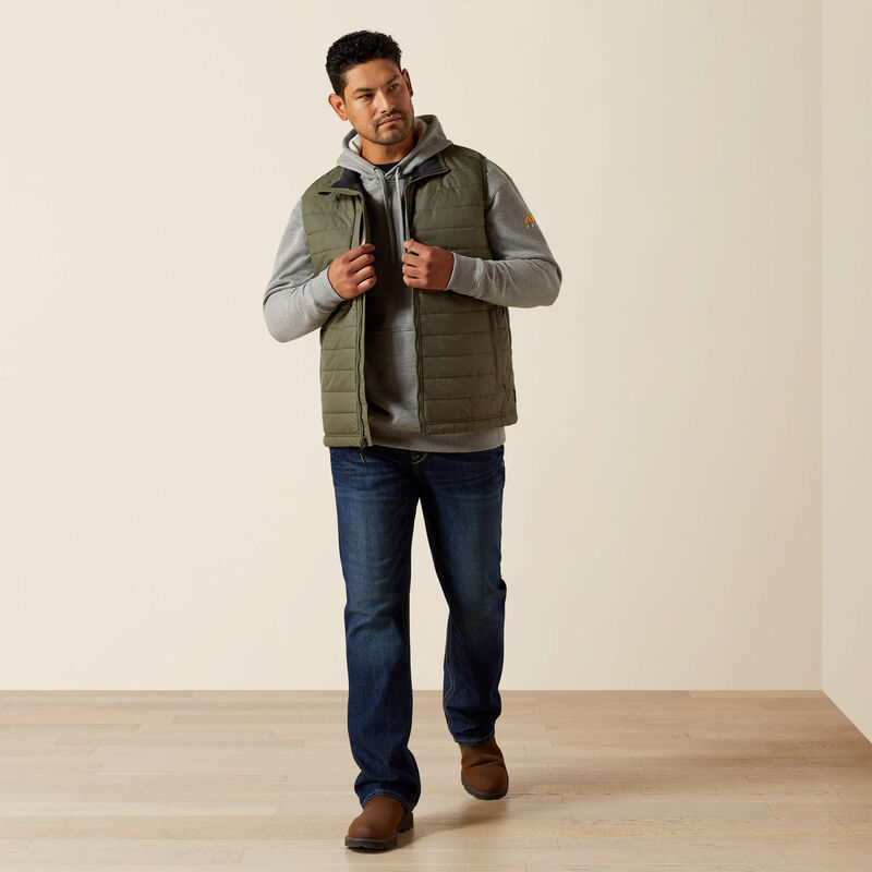 Rebar Cordura Ripstop Lightweight Insulated Vest Full