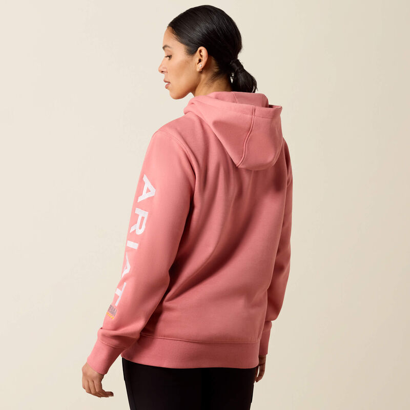Rebar Workman Graphic Hoodie Back