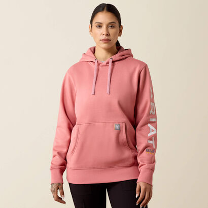 Rebar Workman Graphic Hoodie Front