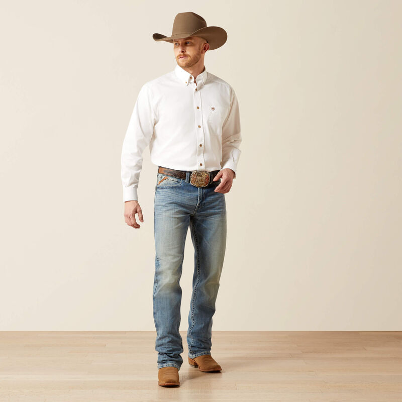 Solid Twill Classic Fit Shirt Image 3 of 4