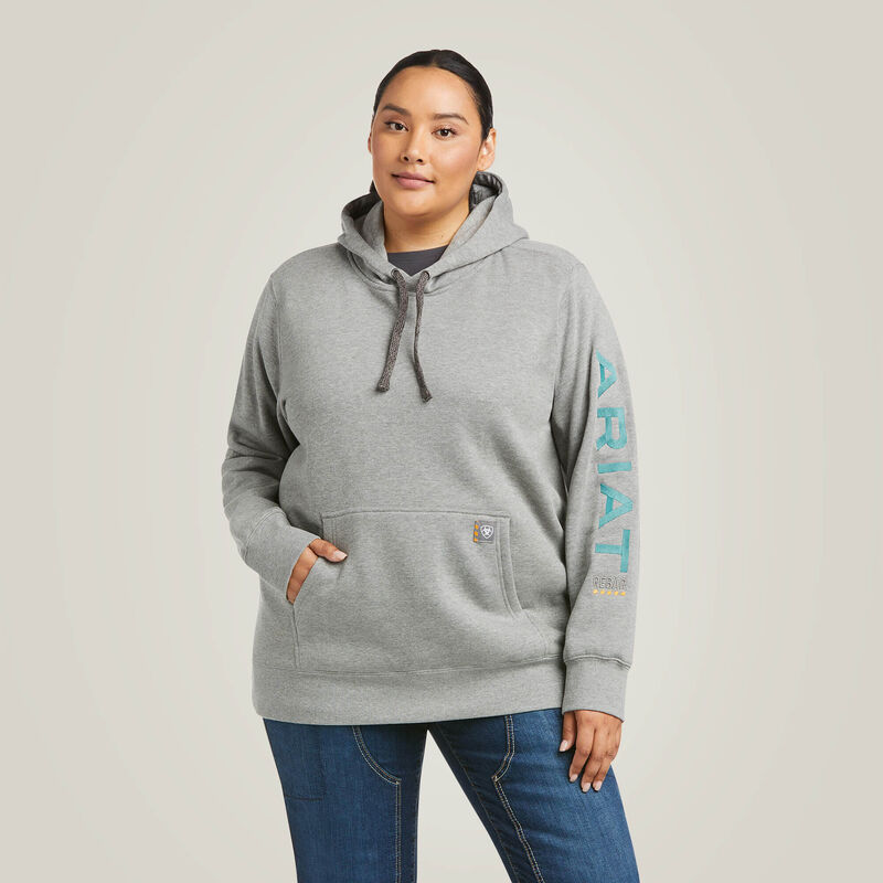 Rebar Graphic Hoodie Front Plus