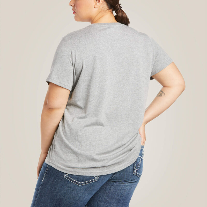 Rebar Cotton Strong Logo T-Shirt Back Plus