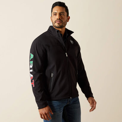 New Team Softshell MEXICO Jacket Front