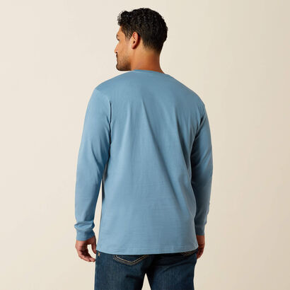 Rebar Cotton Strong Logo T-Shirt Back