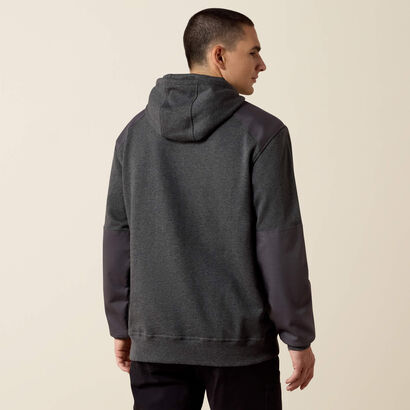 Rebar Workman DuraCanvas Hoodie Back