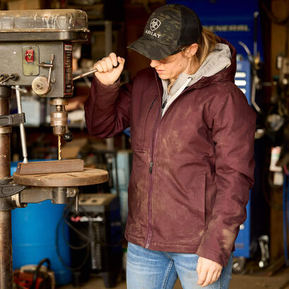 Rebar DuraCanvas Insulated Jacket Lifestyle