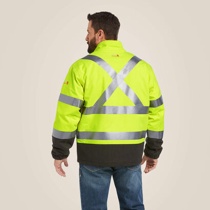 FR Hi-Vis Waterproof Insulated Jacket