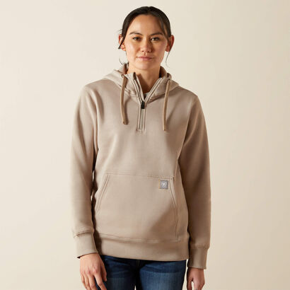 Rebar Skill Set 1/2 Zip Hoodie Front