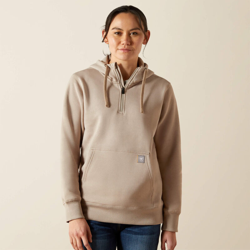 Rebar Skill Set 1/2 Zip Hoodie Front