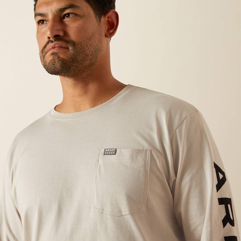 Rebar Cotton Strong Standard Logo Pocket T-Shirt 01