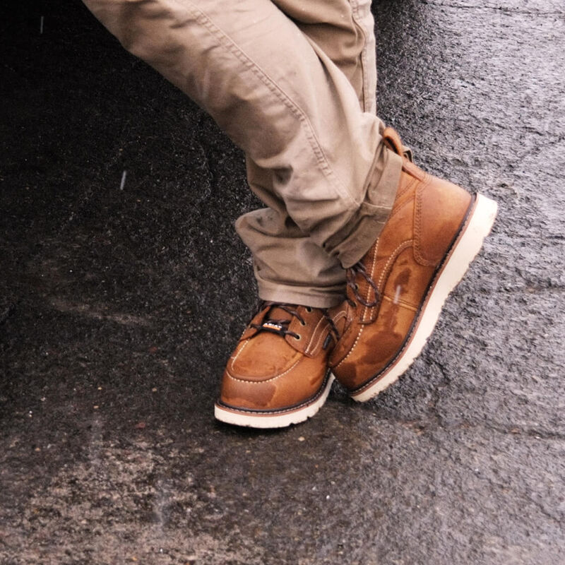 Endeavor 8" Waterproof Insulated Carbon Toe Work Boot Lifestyle