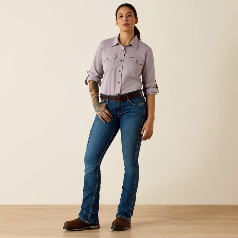 Rebar Made Tough VentTEK DuraStretch Work Shirt Full