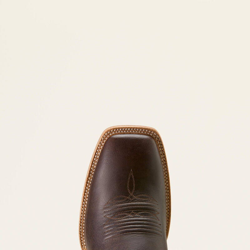 Preston Wide Square Toe Cowboy Boot Toe