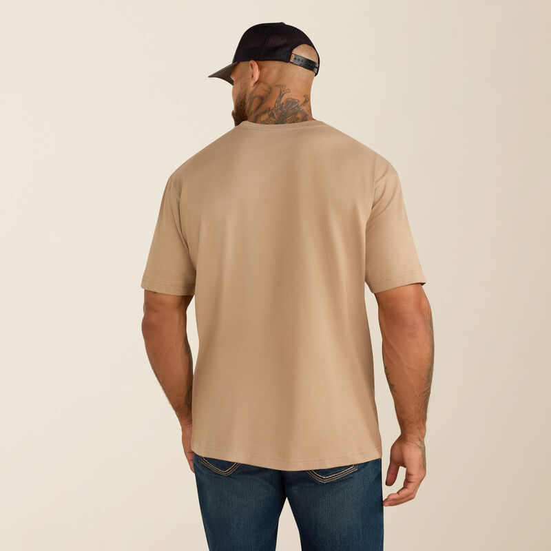 Rebar Cotton Strong Standard Pocket T-Shirt Back