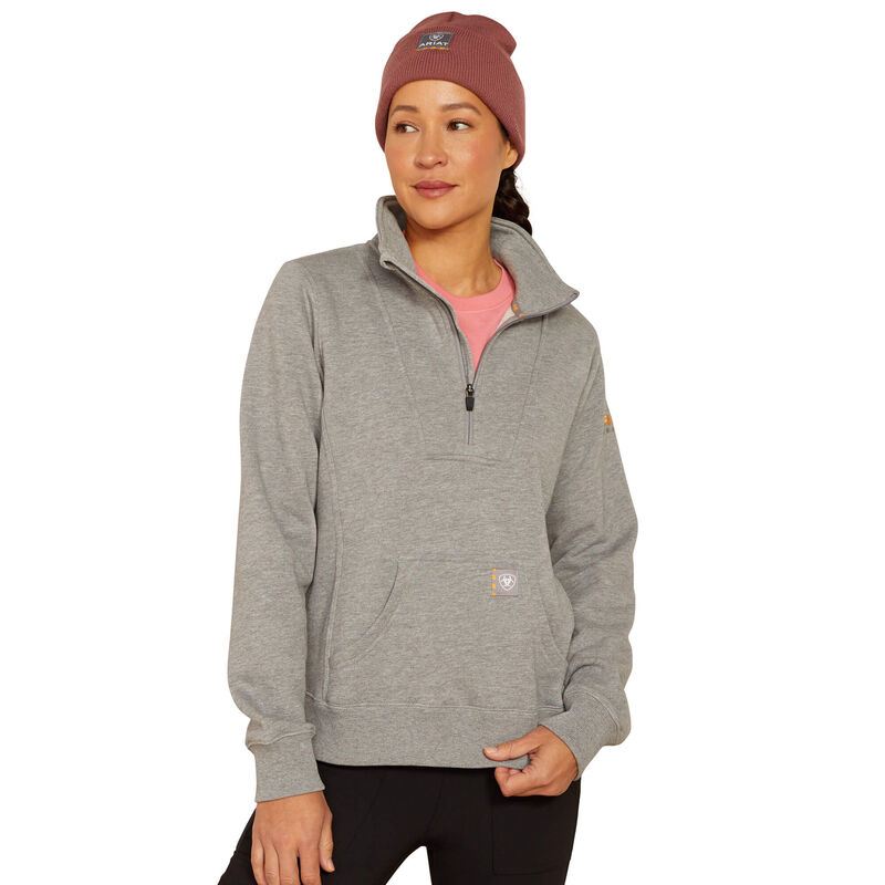 Rebar Traverse Funnel Neck Sweatshirt Front