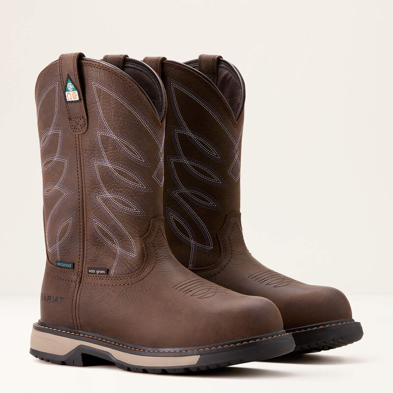 Riveter CSA Glacier Grip Waterproof 400g Composite Toe Work Boot Image 7 of 6