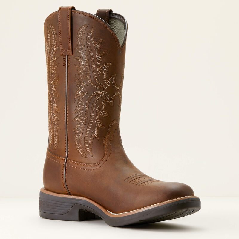Ridgeback Round Toe Cowboy Boot Medial