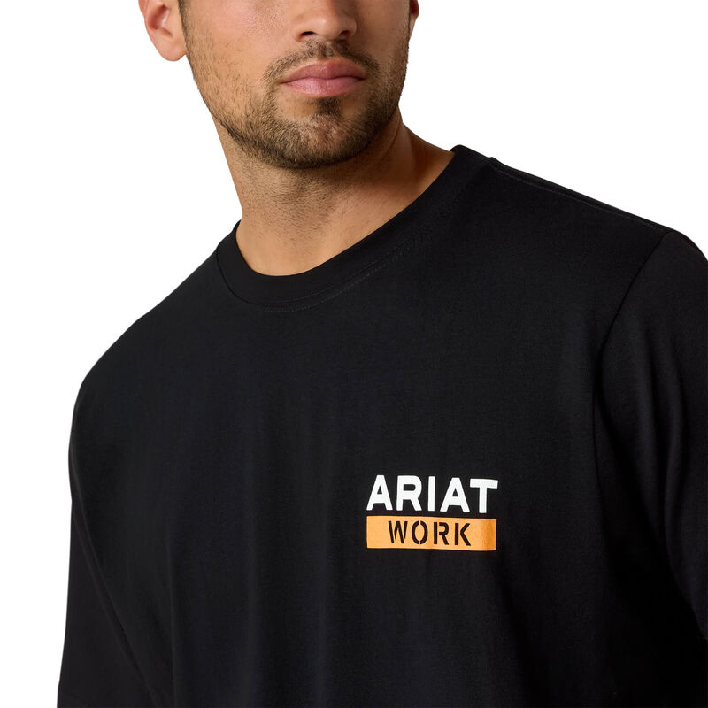 Rebar Cotton Strong Roughneck Graphic T-Shirt 02