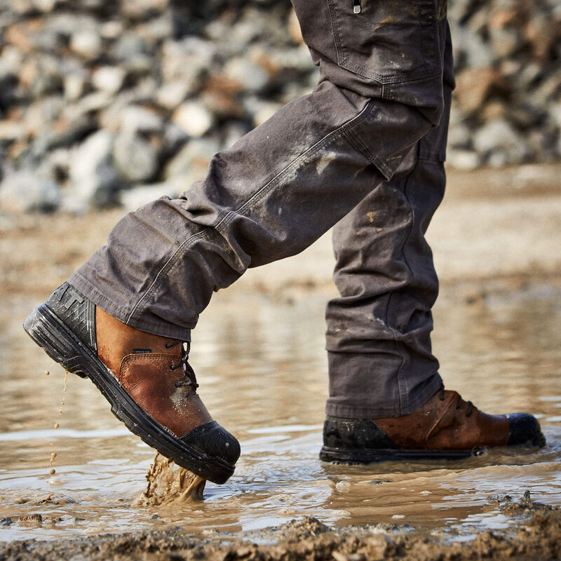 Turbo Outlaw 8" CSA Waterproof 400g Carbon Toe Work Boot Lifestyle