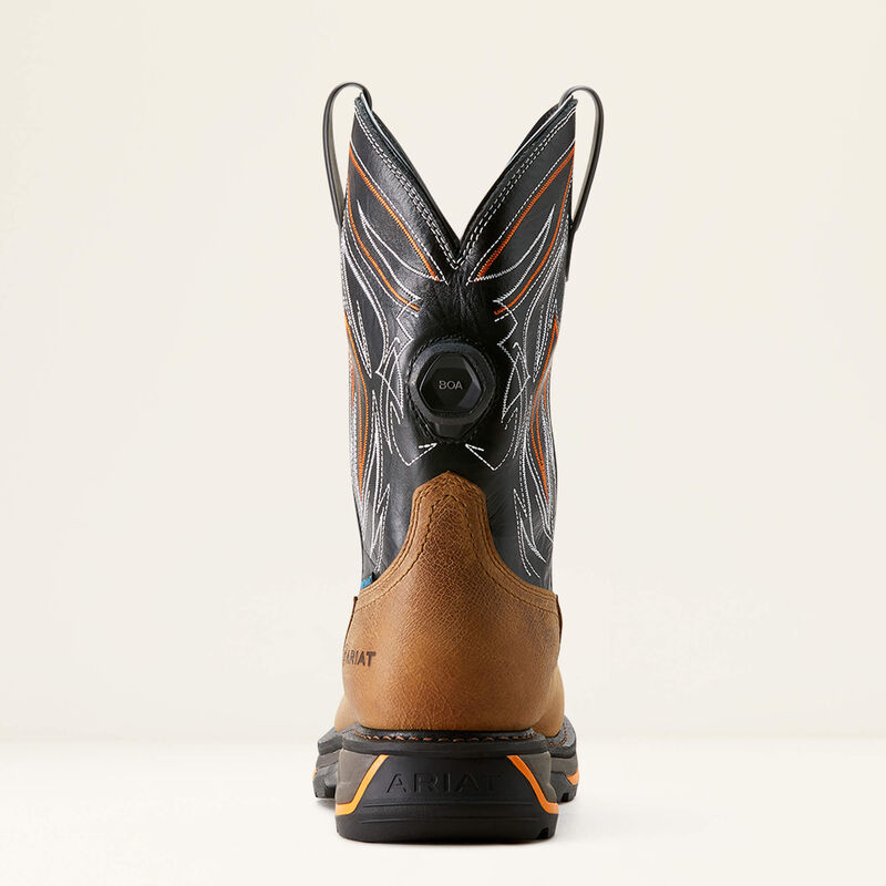 Big Rig BOA Waterproof Composite Toe Work Boot Heel