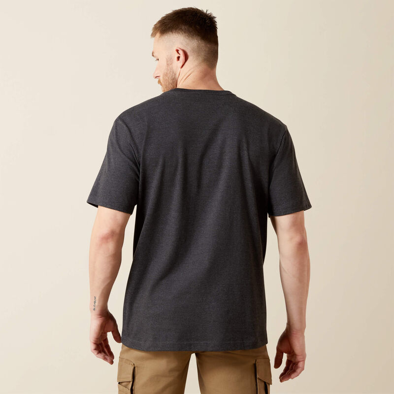 Rebar Cotton Strong Standard Pocket T-Shirt Back