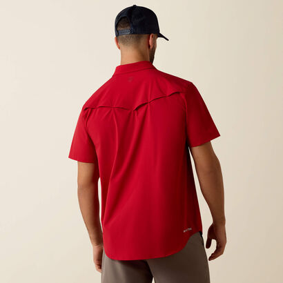 FrontierTough VentTEK Western Fitted Snap Shirt Back