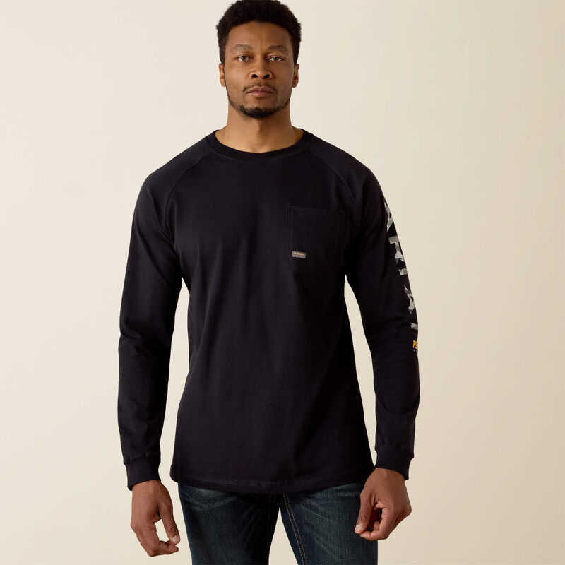 Rebar Cotton Strong Graphic T-Shirt Front