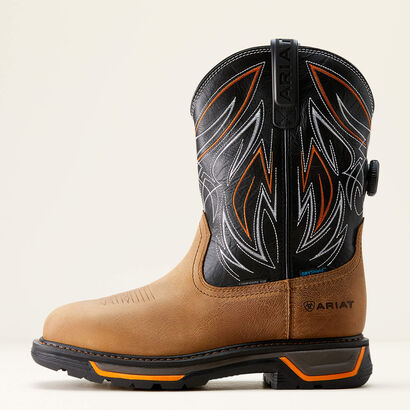 Big Rig BOA Waterproof Composite Toe Work Boot Side