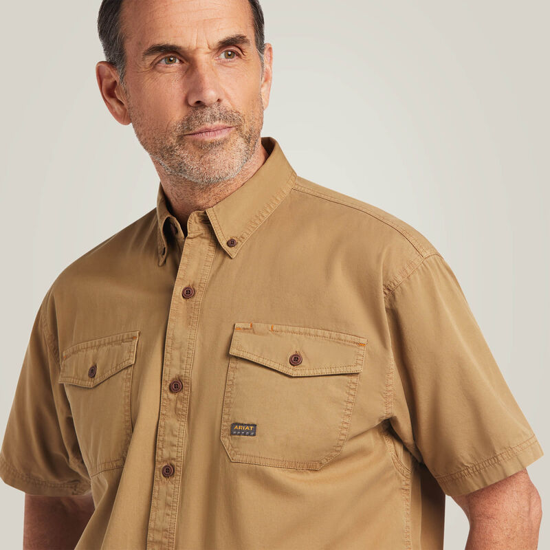Rebar Washed Twill Work Shirt 01