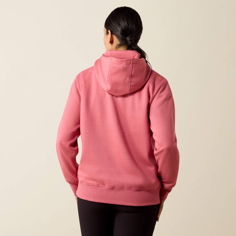 Rebar Skill Set 1/2 Zip Hoodie Back