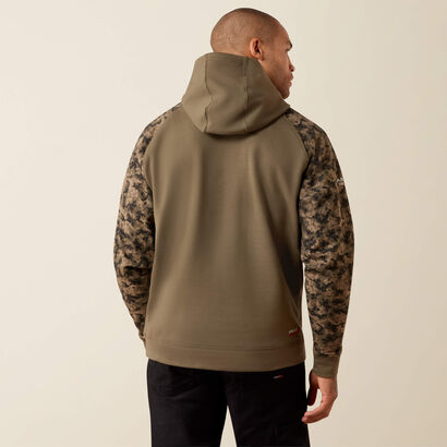 FR DuraStretch Patriot Hoodie Back