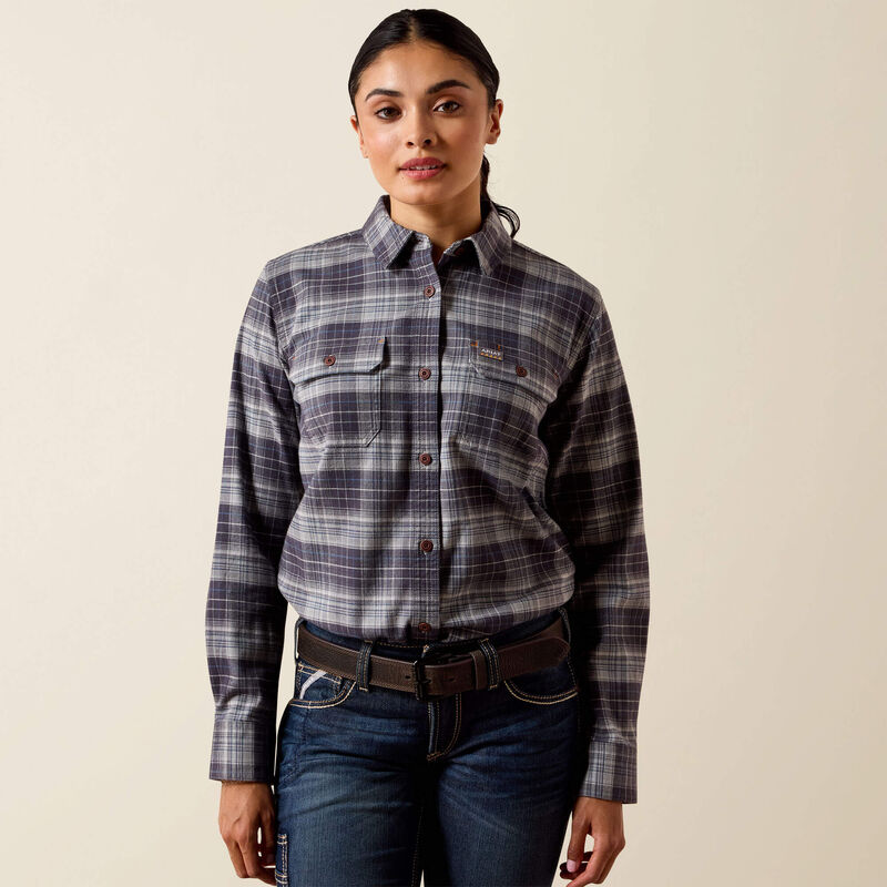 Rebar DuraStretch Flannel Tunic Front