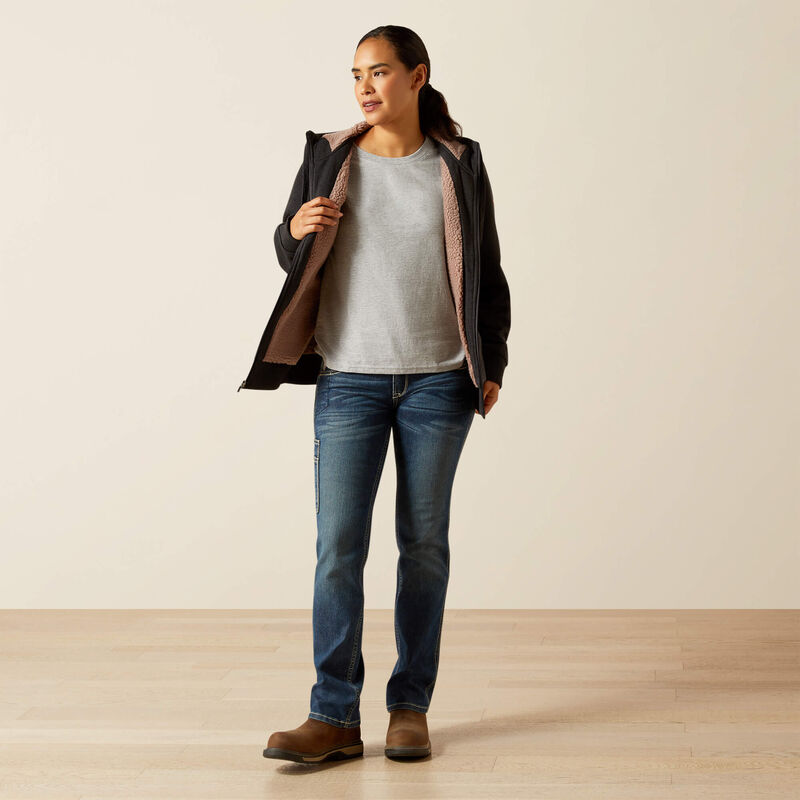 Rebar All-Weather Sherpa Full Zip Hoodie Full
