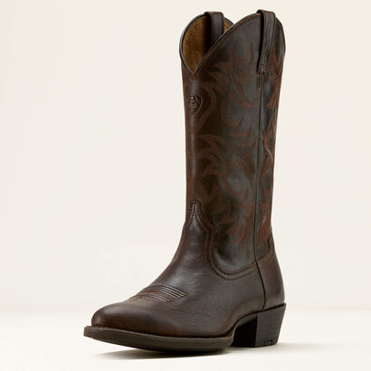 Heritage R Toe Western Boot 3-4 Front