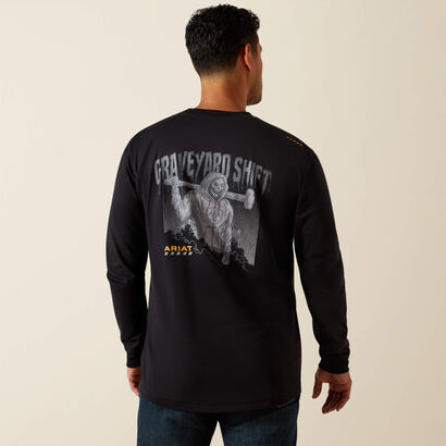 Rebar Workman Graveyard T-Shirt Front