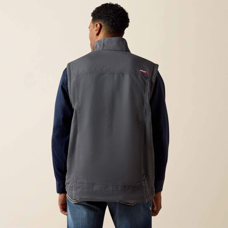 FR DuraLight Cordura Canvas Vest Back
