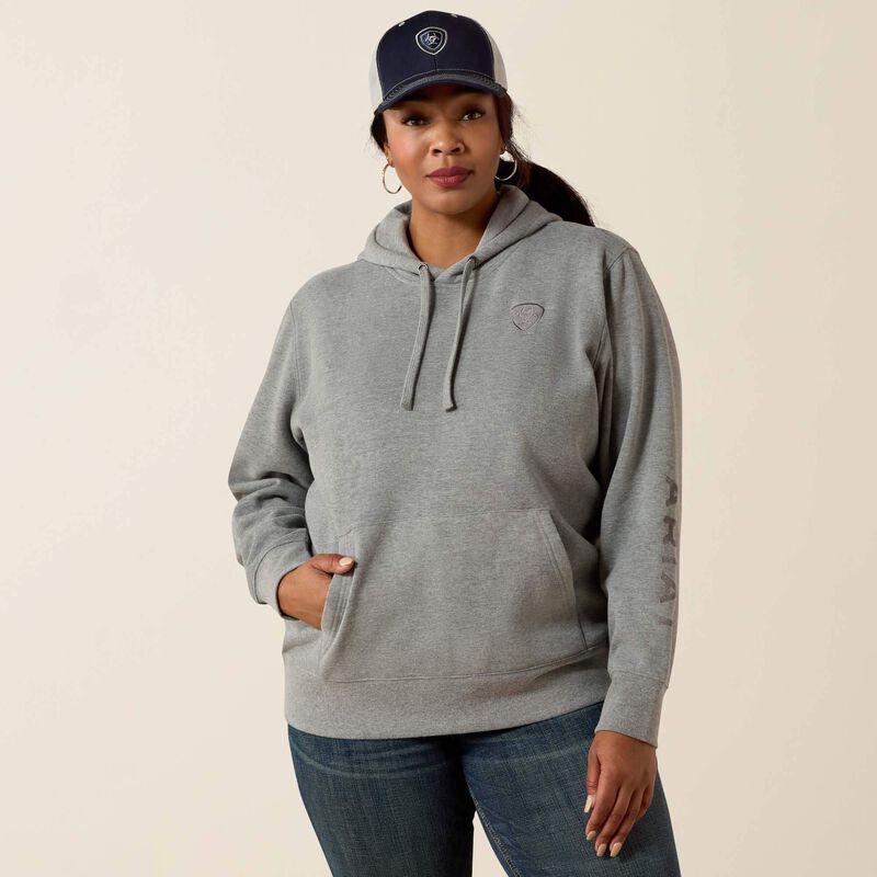Ariat Logo 2.0 Hoodie Front Plus