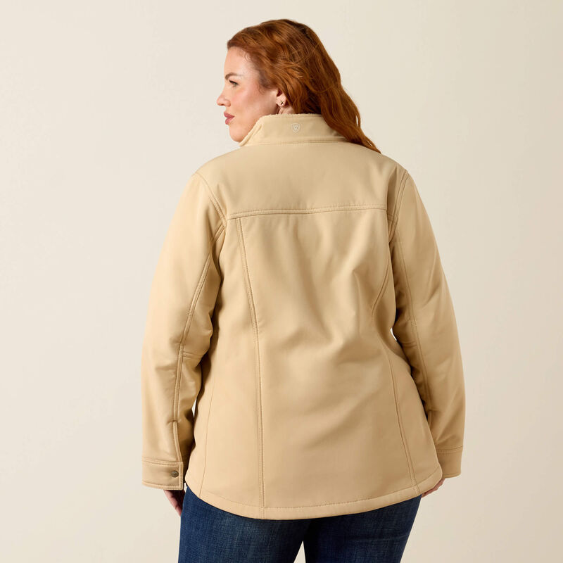 Berber Back Softshell Jacket Back Plus