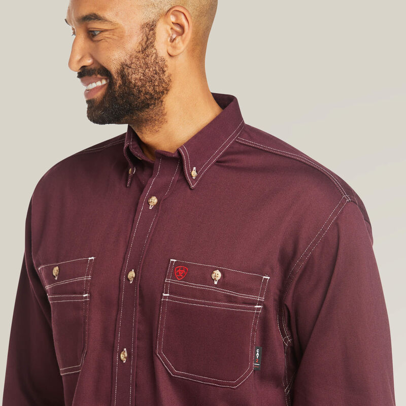 FR Vented Work Shirt Image 4 of 3