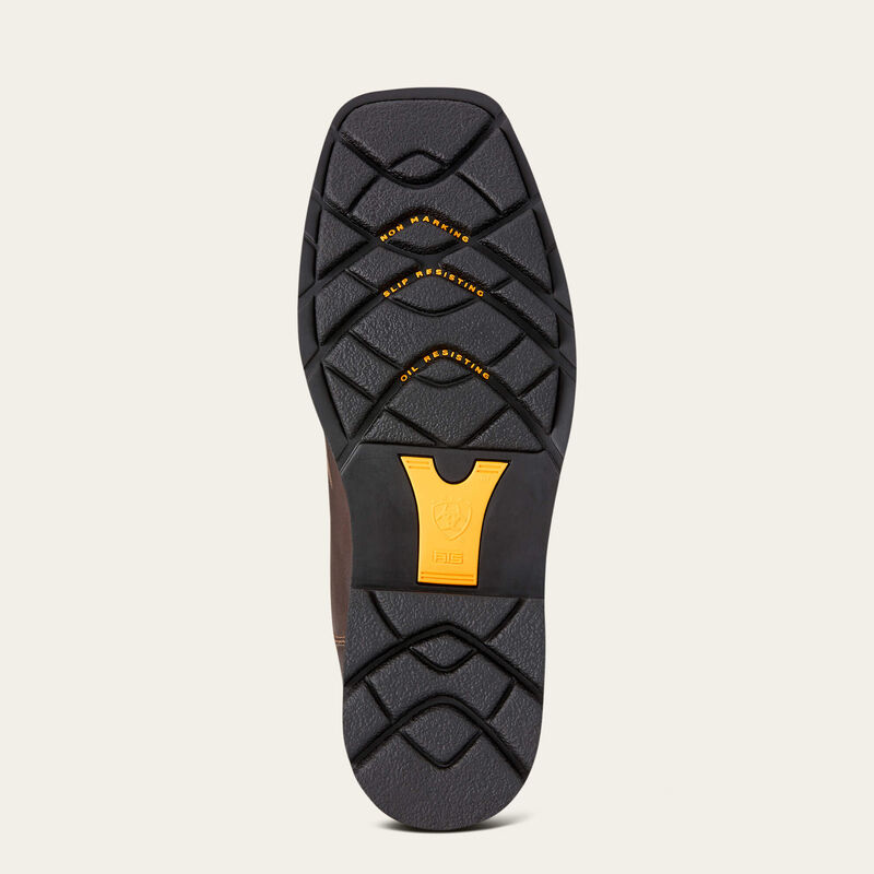 Sierra Wide Square Toe Steel Toe Work Boot Sole